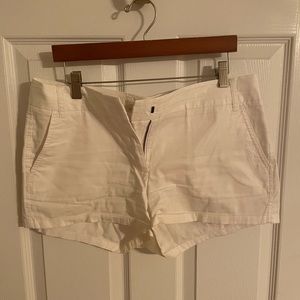 J. Crew classic chino short (3.5 inch)- white- size 8